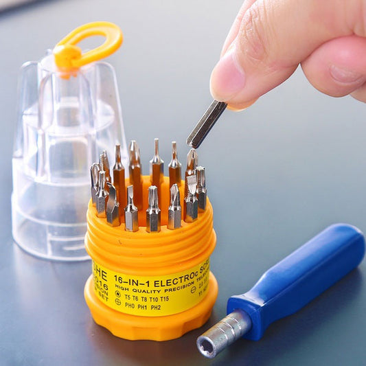 16 in 1 Electro Screwdriver set