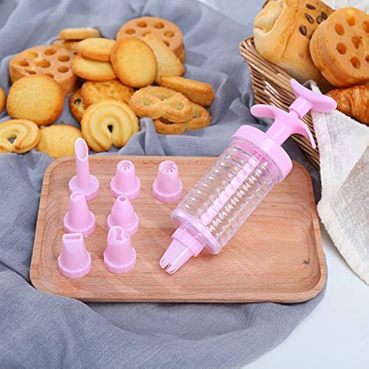 Cake Decorator with 8pc Nozzles